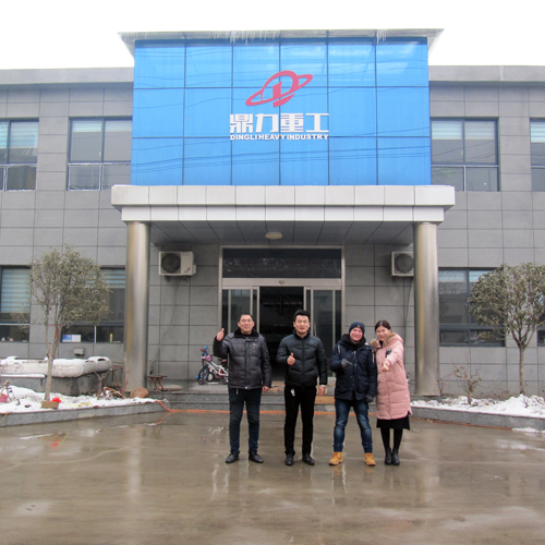 奧地利客商選購履帶旋挖鑽機