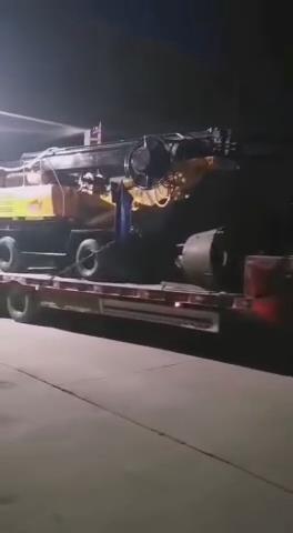 首台發往甯夏地區的360輪式旋挖鑽機