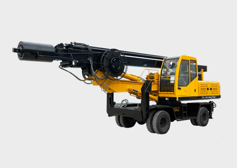 360°輪式旋挖鑽機