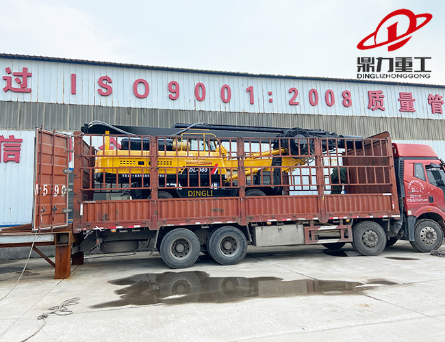 DL-360輪式旋挖鑽機成功出售