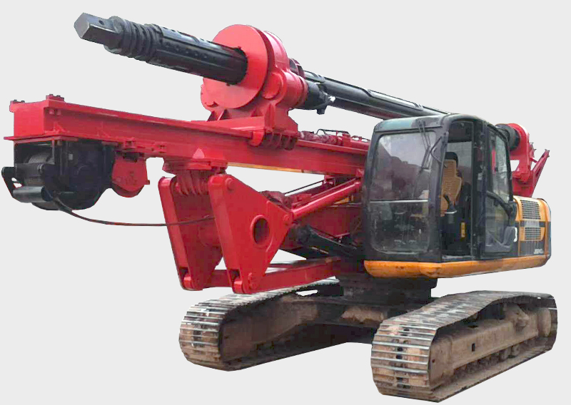 挖機改裝旋挖機(機鎖杆)