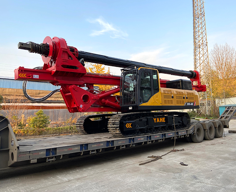 國外客戶再次選擇亞和40m旋挖鑽機