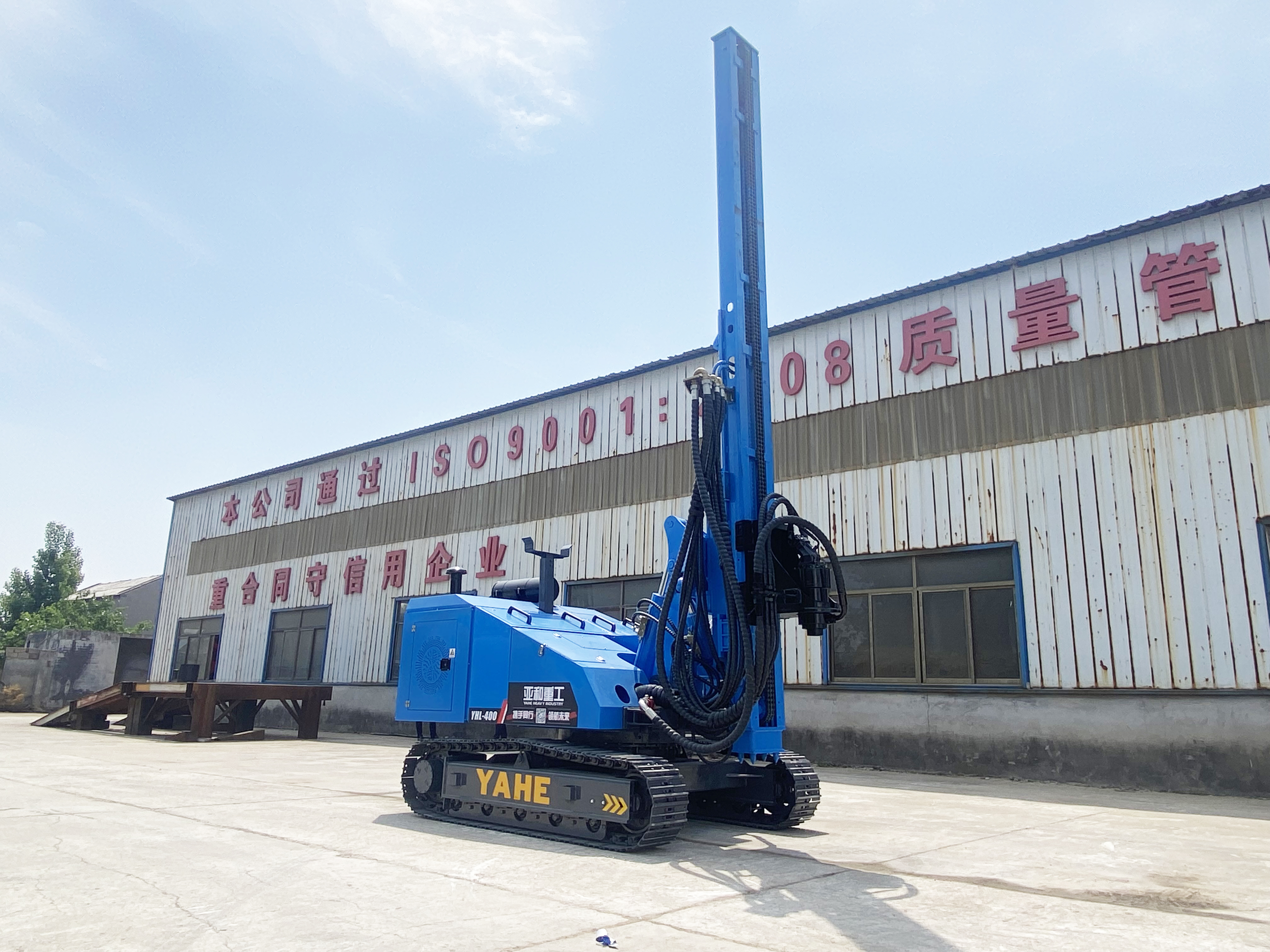 多功能打樁機産品展示